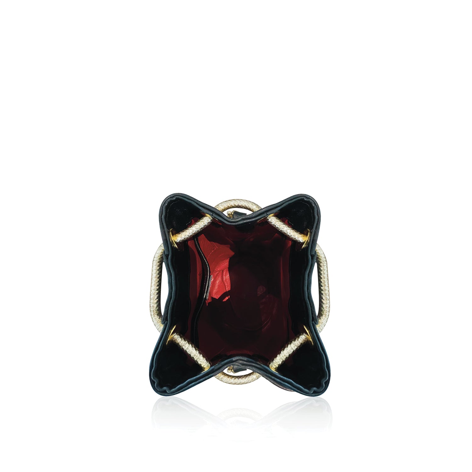 LEAF I Embroidered BonBon Bag