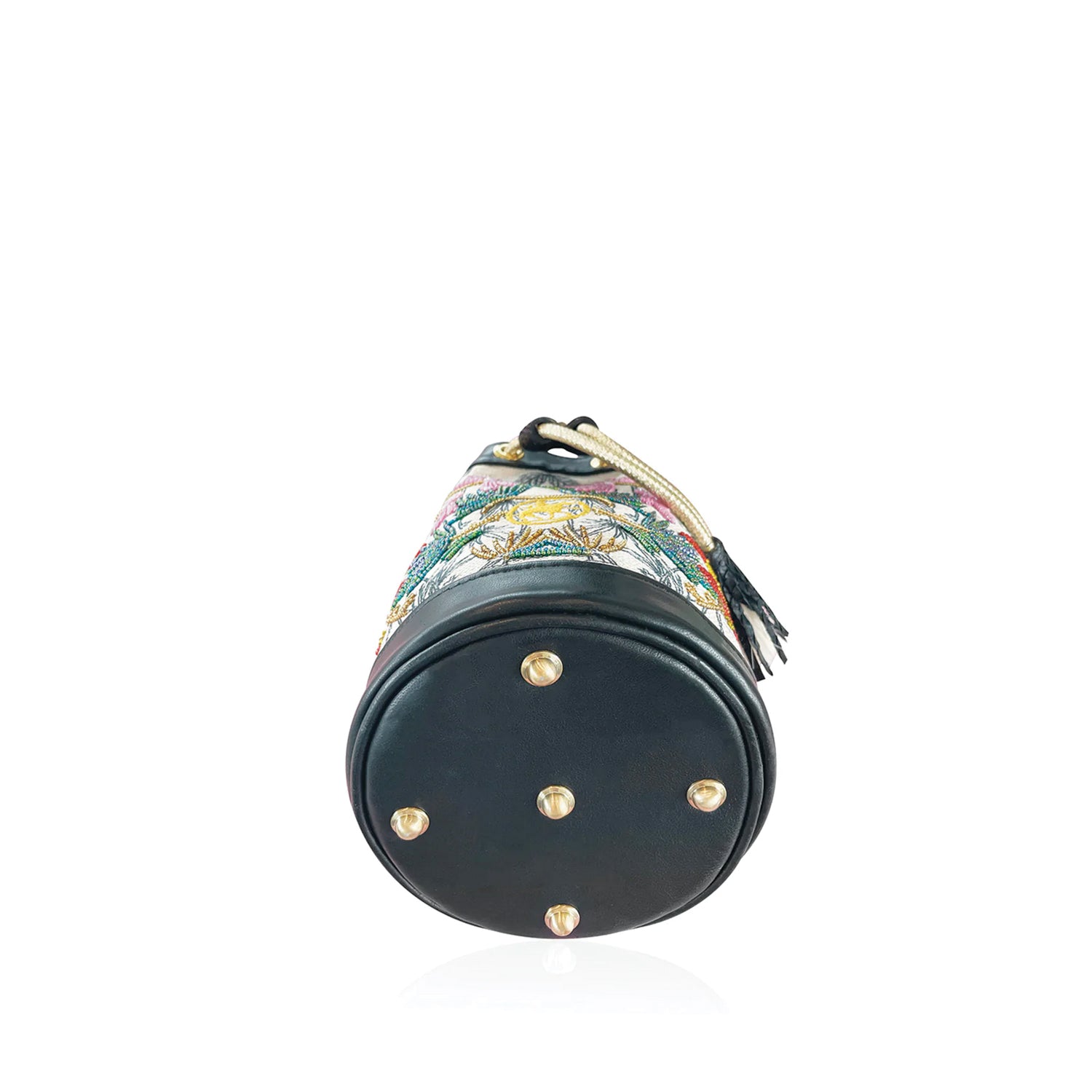 LEAF I Embroidered BonBon Bag