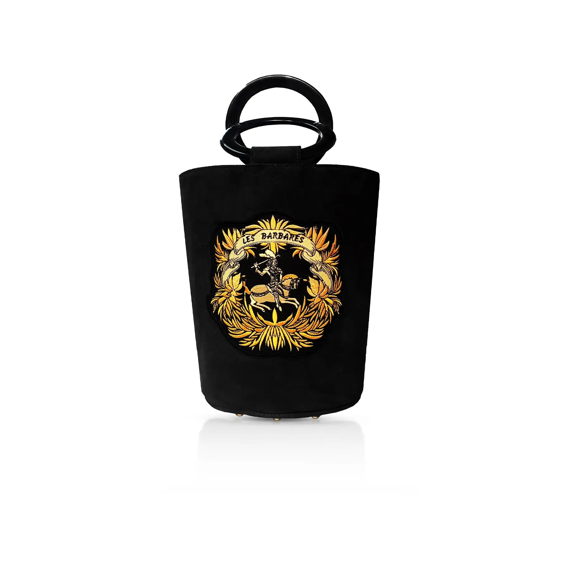 GOLD | Bucket Handbag Les Barbares